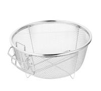 Generic Espumadera de Acero Inoxidable Mango Plegable y Resistente al Calor para Restaurantes y Hoteles, Adecuado para Escurridor de Frituras en Cocina Profesional