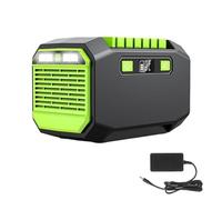 Generic Estación de Banco de Energía con Generador para Exteriores, 200W, 173Wh, Carga Versátil, Diseño Compacto y Ligero para Viajes de Acampada (Enchufe de la UE)