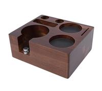 Generic Estación de Compactación de café, Organizador de Madera, Función Suave y Estable para Mostrador de Barra de café, Material de Madera de (de)