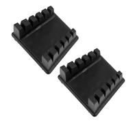 Generic Estación de Soldadura A Suñebla de Altura de Altura de Fijación Segura Resistente A Alta Temperatura para Trabajadores de la Estación de Soldadura Soporte de Plástico 2 PCS