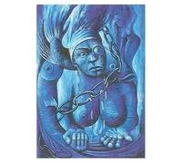 Generic Estampa OLOKUN, Religion, Santeria/Religious Card