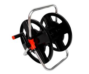 Generic Estante de Almacenamiento de Cuerda para Carrete de Manguera con Plegable, Bellamente Exhibido para un Fácil Almacenamiento de Tuberías de Agua para el Hogar y Al Aire Libre