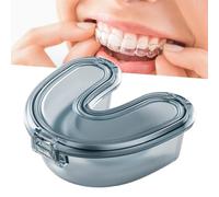 Generic Estuche de almacenamiento | Caja de seguridad nocturna en forma de U - Funda transparente para guardar el retenedor, viajes, hogar