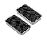 Generic Estufa de Alcohol Mini Estufa de Camping Portátil a Prueba de Viento para Barbacoa Al Aire Senderismo 2 Piezas de Acero Inoxidable (SILVER)