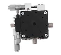 generic Etapa de Posicionamiento Lineal Manual de 3 Ejes - Micrómetro XYR Plataforma de Ajuste de Rodamientos Ajustable y Mesa Deslizante, con Aleación de Aluminio Anodizado y Riel Guía