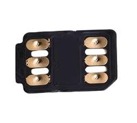 Generic Etiqueta Adhesiva de Tarjeta de Desbloqueo de SIM Dual, Proceso Rápido para Teléfonos iOS de la Serie 13-16 para Ranuras SIM Duales