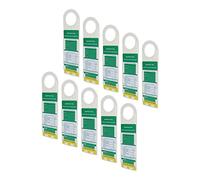 Generic Etiqueta de Andamio, 10 Piezas Etiqueta de Mantenimiento Abbs Obvio Impermeable para Electricidad para la Industria para Arquitectura para la Industria Química