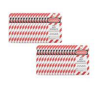 Generic Etiquetas de Etiquetado de Bloqueo, 30 Piezas, Reescribibles, Peligro, No Operar, para Procedimientos de Bloqueo de Equipos Industriales, Plantas y áreas de Trabajo Peligrosas, Señales de