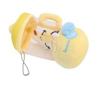 Generic Exprimidor de Frutas de Dibujos Animados, Juguete de Peluche con Cordón Vibrante, Giratorio, Alivio del Estrés, Licuadora de Frutas, Regalo de Peluche para Niños, 10x9x16cm (Banana)