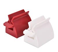 Generic Exprimidor de Pasta de Dientes, Rodillo de Tubo de Pasta de Dientes con Esmerilado para de (WHITE)