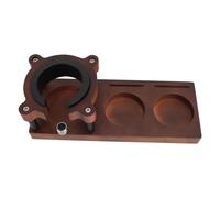 Generic Exquisita Estación de Manipulación de café, Soporte de Madera, Organizador de Accesorios Universal Portátil para Herramientas de 51 53 58mm