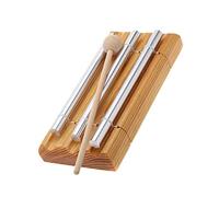 Generic Exquisito Juguete Musical con Timbre de Energía para Niños, Timbre con Base de Madera Duradera, Herramienta Eficaz de Gestión del Aula