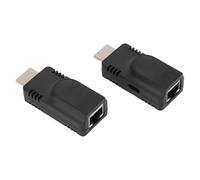 Generic Extensor de Interfaz Multimedia HD sobre un Cat5e 6 1080P 60 Hz Distancia de Transferencia de 196,85 Pies para de PC HDTV, Sonido sin Pérdidas para Entretenimiento en el Hogar