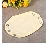 Generic Extensor de Mono para bebé, Práctico Alargador de Cierre para Recién Nacidos, Paquete de 5 para un Uso Fácil, Algodón Amarillo