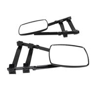 Generic Extensores de Espejo para Remolque Clip de Vidrio ABS en Espejo de Remolque 360 grados Ajustable Izquierda Derecha par para Autos Camiones Remolques RV Conductores que Necesitan una Vista