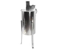 Generic Extractor de Miel de Apicultura de Acero Inoxidable de 2 Cuadros Eléctrico para Extracción sin Esfuerzo para la Cocina Doméstica con Tapa Transparente (EU enchufe 220V)