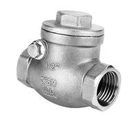 Generic EXTRANJERO Durable 200PSI del Acero Inoxidable de la Válvula de Retención del Oscilación del 1/2inch para la Tubería del Fertilizante Químico