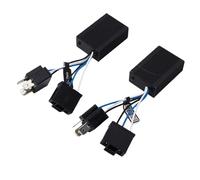 Generic Faro LED H4 Canbus Decodificador sin Errores Anti Parpadeo para Vehículos GM, Elimina Problemas Comunes para Mejorar la Visibilidad Aleación de Aluminio 2 Piezas