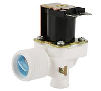Generic Fcd270A Válvula Solenoide Eléctrica de Entrada de Lavadora Ac 220V/240V Bspp Rosca de 3/4" Compatible con la Mayoría de Lavadoras de Carga Frontal Pieza de Repuesto 123456 789