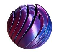 Generic Fidgetly 3D Impreso Spin Ball Juguete Ansiedad Alivio del Estrés Esfera para Niños Niñas Hombres Mujeres Juguete Portátil