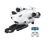 Generic FIFISH V-EVO 4K Dron submarino con brazo robótico Cerradura de visión AI Movimiento omnidireccional 360° 100 m Submarinismo (bucear) ROV submarino