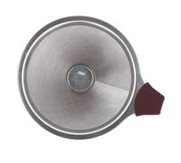 Generic Filtro de café sin Papel Reutilizable de Acero Inoxidable para un Rico Sabor Herramienta de Preparación de café para Preparación por Goteo Manual u Otros Métodos Gotero de de Doble Capa de