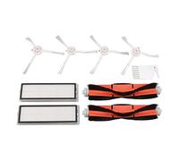 Generic Filtros de Cepillo de Repuesto Kit de Peine Plano Blanco para Mijia 1C F9 Mi Robot Juego de Trapeador Aspirador para Piezas de Mantenimiento de Robot de Barrido Respetuoso con el Medio