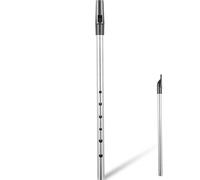 Generic Flauta Irlandesa en C de Metal, Flauta Travesera de Tono Alto, Instrumento Musical Profesional para Principiantes, Adecuado para Enseñanza y Presentaciones Escolares, Color