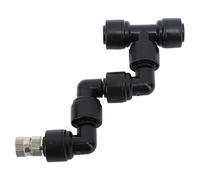 Generic Fogger de Reptiles, de Neblina de Neblina para Reptiles Rainforest Mist Fabricante de Nieblas Boquillas 360 Grados de Enfriamiento de Ajustables Boquillas para el Patio de Invernadero