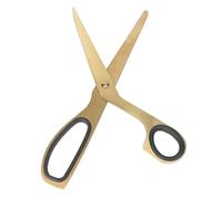 Generic Forma Asimétrica de Tijeras Doradas y Negras Atmosféricas para Personas a la Moda