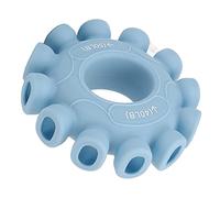 Generic Fortalecedor de Anillo de Agarre Manual, Silicona Ergonómica Agarre Manual Flexible Entrenador Circular Fuerza de Masaje de Doble Succión para Ejercicio para Escalar (azul claro)