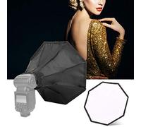 Generic Fotografía de Estudio Softbox Octogonal Primer Plano Mini Caja de Luz Universal Difusor Plegable para Flash Speedlight