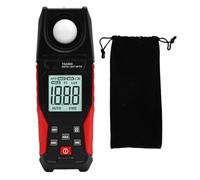 Generic Fotómetro Digital, Luxómetro con Rango de Medición de 0,1 a 200000LX, Tiempo de Respuesta Rápido, Pantalla LCD Clara, para Fotografía de Plantas, Inspección de Iluminación
