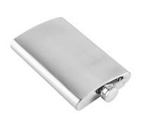 Generic Frasco de Cadera, Acero Inoxidable con Matraz de Matraz de Alcohol en Embudo para Acampar, Picnic, Pescar, Viajar (10 oz)