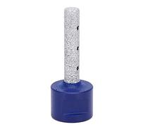Generic Fresa de Broca Seca de Diamante, Taladro Soldado Eficiente para Pulir Agujeros en Piedra de 10mm a 25mm (10cm)