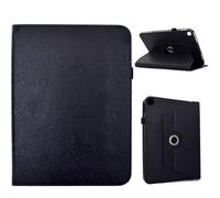 Generic Funda compatible con Samsung Galaxy Tab S10 Plus 12.4 SM-X820 SM-X826B (color: negro), funda de piel con tapa giratoria