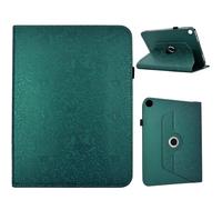Generic Funda compatible con Samsung Galaxy Tab S10 Plus 12.4 SM-X820 SM-X826B (Color: Verde oscuro) Flip Flip Smart Leather Flip Back Case Cover