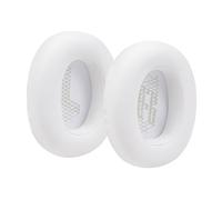 Generic Funda de Cojín de Repuesto para Auriculares LIVE650 660BTNC - Almohadillas Ultrafinas y Duraderas y Transpirables para Mejorar los Graves, Compatibles con Varios Modelos, Negro 1 par (White)