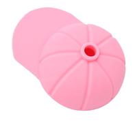 Generic Funda de Silicona para Bebidas, Bonito Protector de Bebidas Estilo Gorra de Béisbol para el Hogar, Oficina, Viajes, 1 Pieza (PINK)