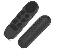 Generic Funda de Silicona para Control Remoto para TV Remote Funda Protectora Suave y Duradera para Uso Doméstico Negro Se Adapta a 125x40x20 Mm