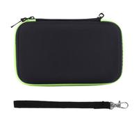 Generic Funda de viaje para afeitadora eléctrica, bolsa de almacenamiento portátil para Philips OneBlade Pro y accesorios, negro y verde, 195x120x58mm/7.68x4.72x2.28inch, Informal