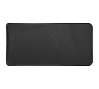 Generic Funda Fina para Teclado, Funda Impermeable a Prueba de Polvo para Teclado K380, Portátil de Piel Sintética para Estudiantes (Negro y rojo)