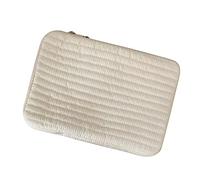 Generic Funda para Ordenador Portátil, Funda Suave a Prueba de Golpes con Cierre de Cremallera para Tabletas de 13 a 14 Pulgadas, Portátil para Trabajo y Negocios (White)