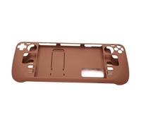 Generic Funda Protectora con Función Atril, Protección Completa a Prueba de Golpes para Steam Deck, Libera Tus Manos para Accesorios de Consola de Juegos (BROWN)