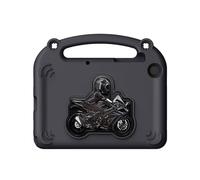 Generic Funda Protectora de Espuma EVA a Prueba de Golpes con Soporte Incorporado para Tab A9 Plus/A11 Plus, Funda para Tableta para Protección Completa para Niños, Portátil 10.83x9.41x0.98in (Black)