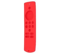 Generic Funda Protectora de Silicona Respetuosa con la Piel para Fire TV Stick Lite, Funda a Prueba de Golpes con Cordón, Todos los Botones Accesibles (Conjunto Rojo)