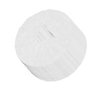Generic Fundas Desechables para Reposacabezas de Tela No Tejida Ultra Suaves, Paquete de 100, Fundas de Almohada de Masaje con Orificio, Funda para Mesa de Masaje Transpirable e Higiénica para Spas