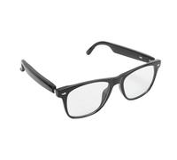 Generic Gafas Inteligentes, la Música Llama Al Traductor en Tiempo Real de Traducción AI Gafas Inteligentes para la Reunión de Conducción de Viajes (fotograma Completo)