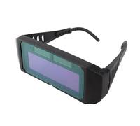 Generic Gafas Protectoras para Soldador Panel Solar de Alta Sensibilidad para Trabajos de Soldadura ABS Brillo de atenuación: 4-6 Niveles, 1 X Gafas Protectoras para Soldador