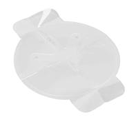 Generic Gasa de Sello de Cofre Ventilado, Respaldo Transparente Simple Operando Adhesivo Ventilador Sellado de Techo de Emergencia Fuerte para Acampar Al Aire Libre (3 agujeros)